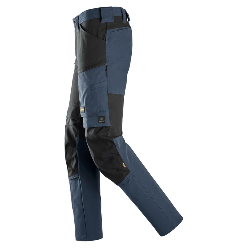 Snickers 6318 AllroundWork 4-Way Stretch Trousers Navy Blue - KNEE PAD TROUSERS