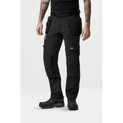 Snickers 6218 AllroundWork Holster Pocket 4-Way Stretch Trousers Navy Blue - Apparel & Accessories > Clothing > Uniforms & Workwear > Contractor Pants & Coveralls KNEE PAD TROUSERS