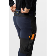Snickers 6318 AllroundWork 4-Way Stretch Trousers Black - KNEE PAD TROUSERS