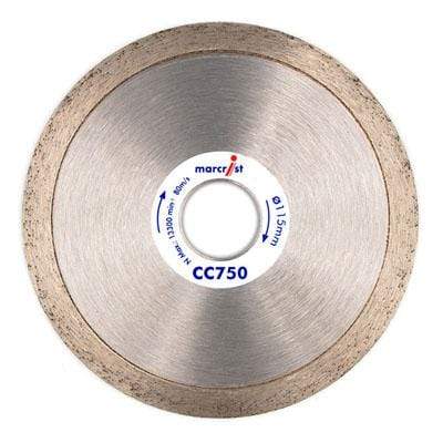 CC750 Tile Curve Cutting Blade (115mm x 22.2mm) - Tools & Workwear