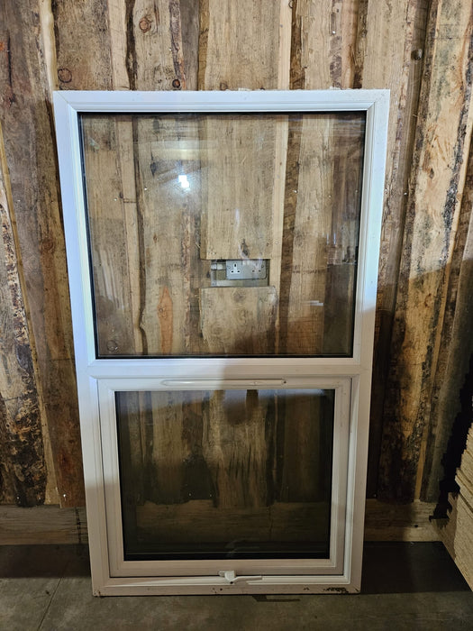 Pair Of Matching Reclaimed Double Glazed UPVC Sash Style Windows 1660x935mm - 1 opener - £95 The Pair To Clear