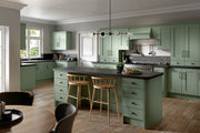 Buckingham Wood Grain Shaker Reed Green- Replacement Kitchen Doors (450mm High) -