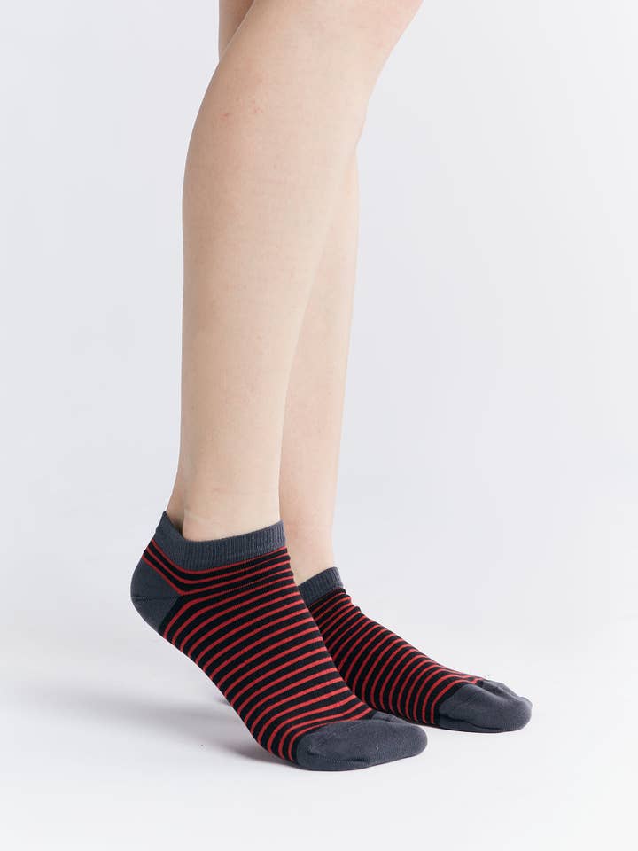 Organic Cotton Trainer Socks (6 Pack)