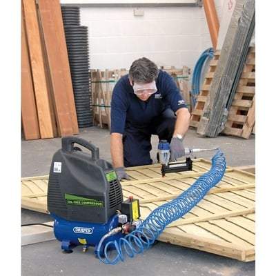 Draper Oil-Free Air Compressor - 1.1kW (6 Litres)