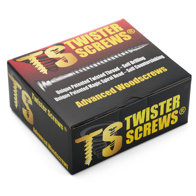 TwisterScrews Advanced Multipurpose woodscrew - Hardware > Hardware Accessories > Hardware Fasteners > Screws SCREWS