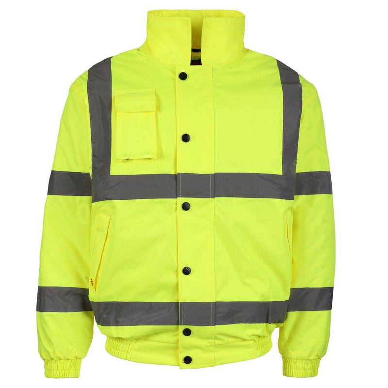 Fort 265 Waterproof Hi-Vis Bomber Jacket - HI-VIS JACKETS & COATS