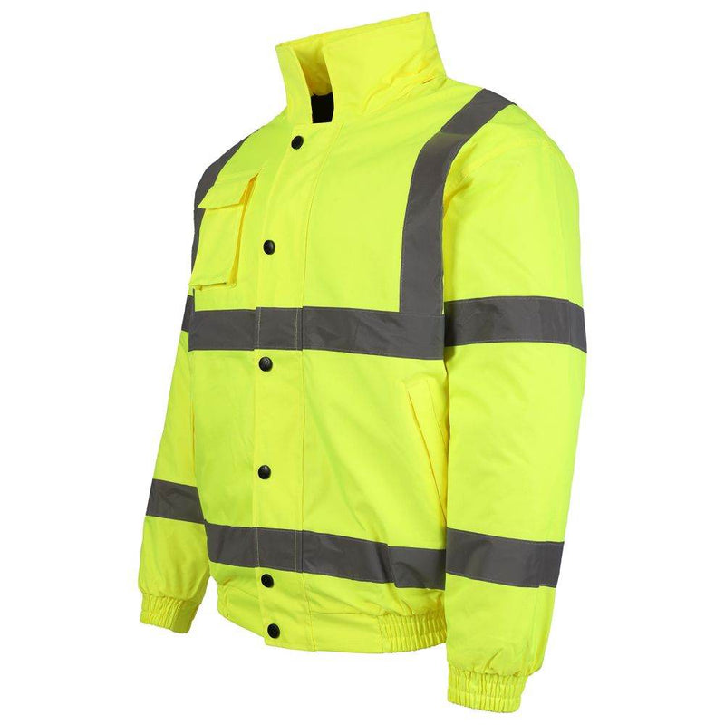 Fort 265 Waterproof Hi-Vis Bomber Jacket - HI-VIS JACKETS & COATS
