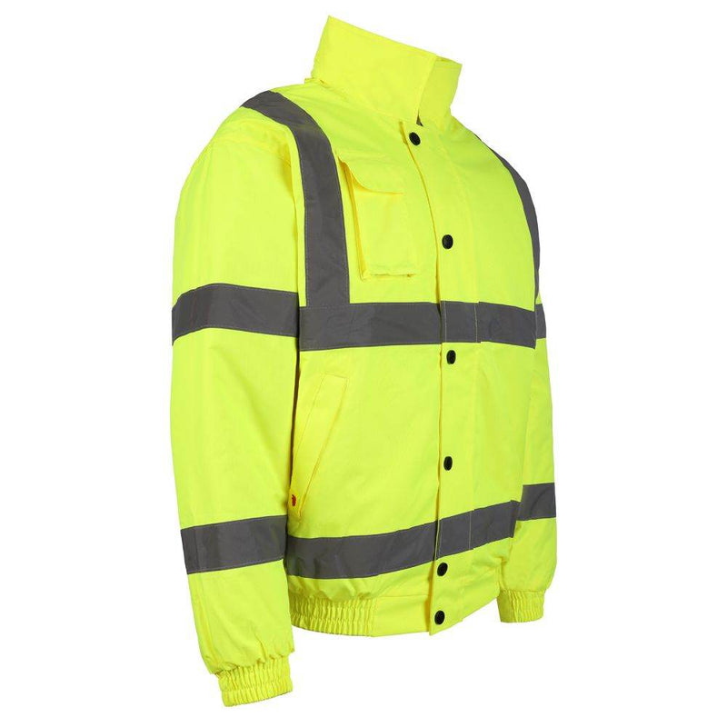 Fort 265 Waterproof Hi-Vis Bomber Jacket - HI-VIS JACKETS & COATS