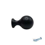 M4TEC Knob Handle Black Doors or Cupboards VG9 Series - Hardware > Hardware Accessories > Cabinet Hardware > Cabinet Knobs & Handles Cabinet Knobs & Handles