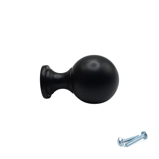 M4TEC Knob Handle Black Doors or Cupboards VG9 Series - Hardware > Hardware Accessories > Cabinet Hardware > Cabinet Knobs & Handles Cabinet Knobs & Handles