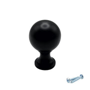 M4TEC Knob Handle Black Doors or Cupboards VG9 Series - Hardware > Hardware Accessories > Cabinet Hardware > Cabinet Knobs & Handles Cabinet Knobs & Handles