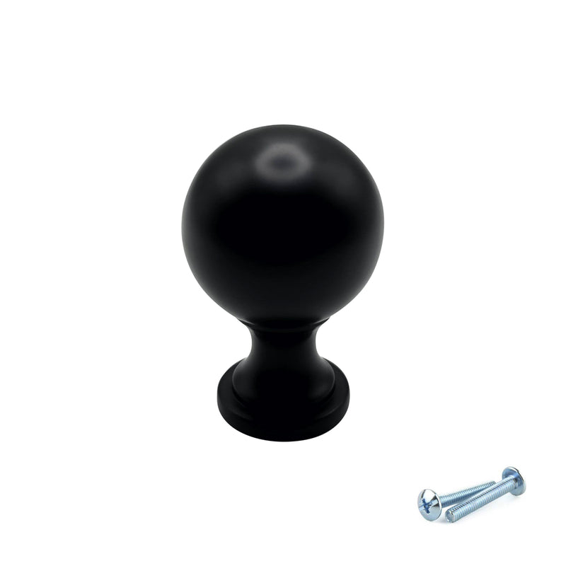 M4TEC Knob Handle Black Doors or Cupboards VG9 Series - Hardware > Hardware Accessories > Cabinet Hardware > Cabinet Knobs & Handles Cabinet Knobs & Handles