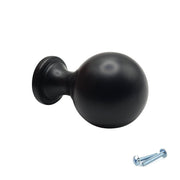 M4TEC Knob Handle Black Doors or Cupboards VG9 Series - Hardware > Hardware Accessories > Cabinet Hardware > Cabinet Knobs & Handles Cabinet Knobs & Handles