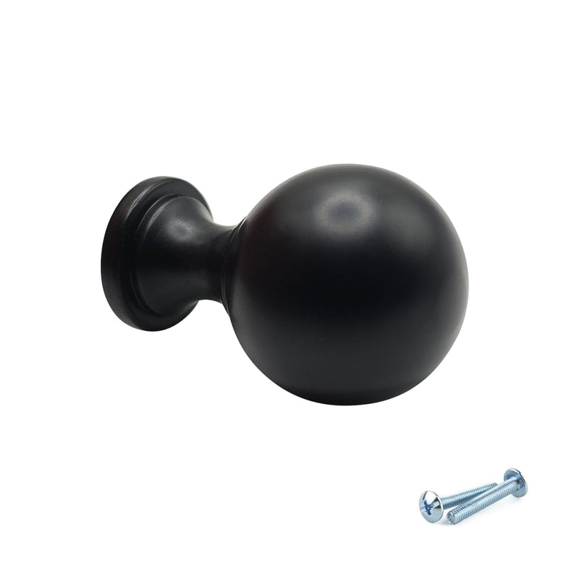 M4TEC Knob Handle Black Doors or Cupboards VG9 Series - Hardware > Hardware Accessories > Cabinet Hardware > Cabinet Knobs & Handles Cabinet Knobs & Handles