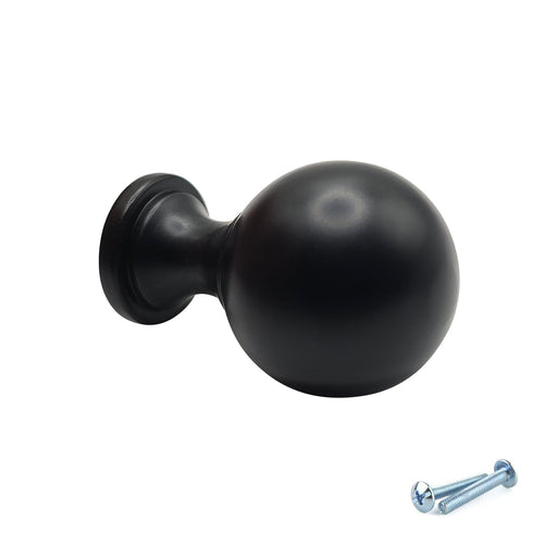 M4TEC Knob Handle Black Doors or Cupboards VG9 Series - Hardware > Hardware Accessories > Cabinet Hardware > Cabinet Knobs & Handles Cabinet Knobs & Handles