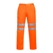 Portwest RT45 Hi-Vis Polycotton Service Trousers - HI-VIS TROUSERS