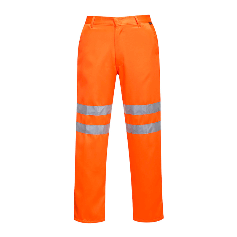 Portwest RT45 Hi-Vis Polycotton Service Trousers - HI-VIS TROUSERS