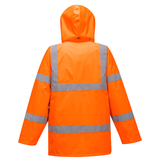 Portwest RT63 Hi-Vis Breathable Interactive Waterproof Traffic Jacket - HI-VIS JACKETS & COATS