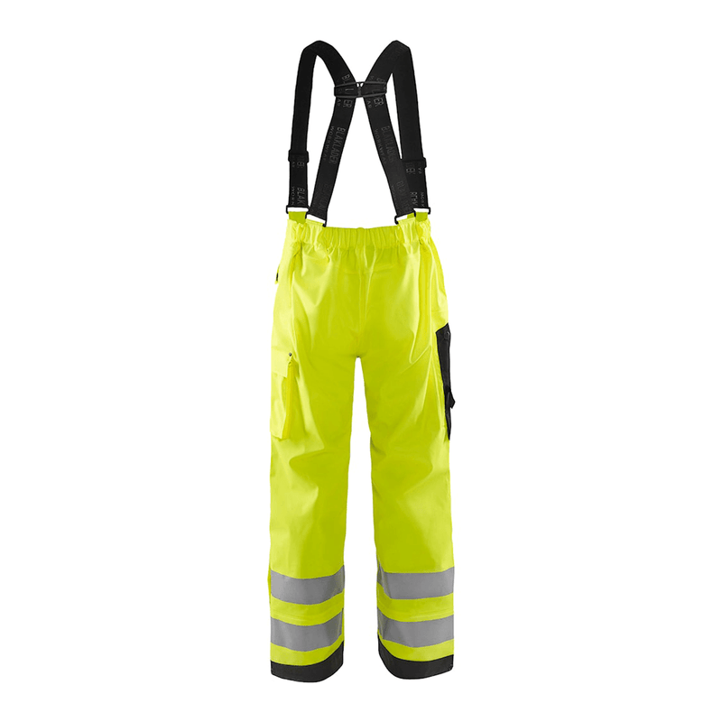 Blaklader 1306 Hi-Vis Waterproof Rain Trousers Level 3 - Apparel & Accessories > Clothing > Uniforms > Contractor Pants & Coveralls HI-VIS TROUSERS
