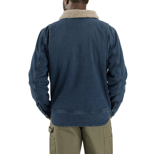 Carhartt 106323 Relaxed Fit Denim Sherpa Lined Jacket - JACKETS & COATS