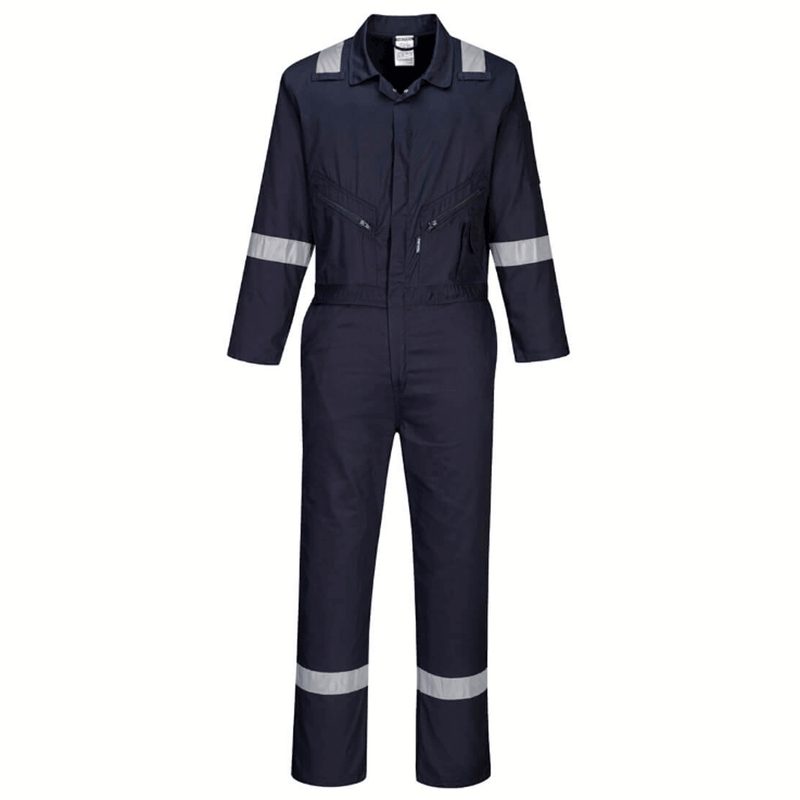 Portwest C814 Iona Zip Cotton Coverall - OVERALLS