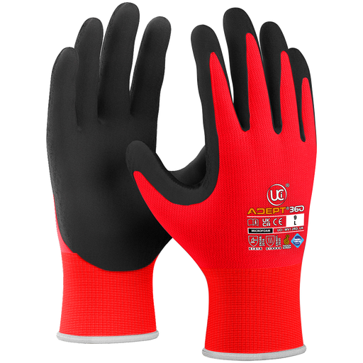 Adept 360 Microfoam Palm Gloves (10 Pack) - GENERAL HANDLING GLOVES