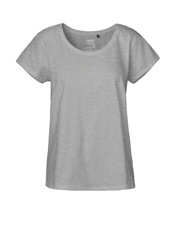 Fairtrade Organic Loose Fit T-shirt: Womens