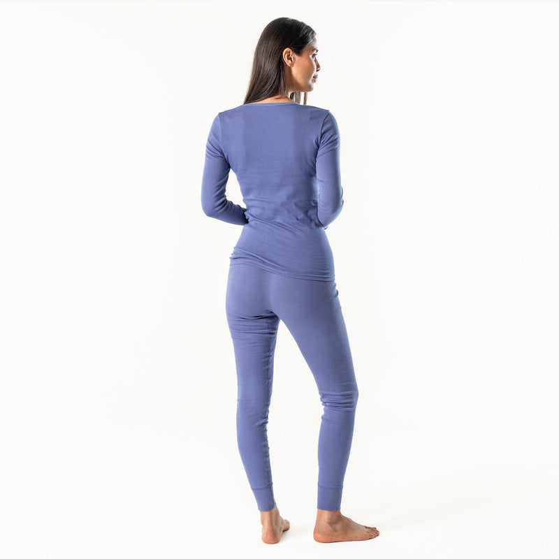 Organic Cotton Base Layer Leggings: Womens