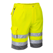 Portwest E043 Hi-Vis Contrast Shorts - HI-VIS SHORTS