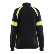 Blaklader 3568 Women's Full Zip Hi-Vis Sweatshirt - WOMENS HI-VIS CLOTHING