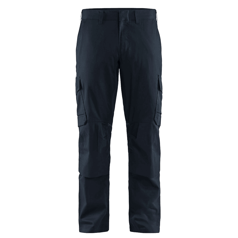 Blaklader 1448 Industry Stretch Kneepad Trousers Dark Navy/Black - KNEE PAD TROUSERS