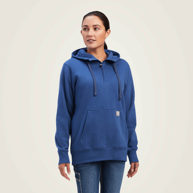 Ariat P20331 Women's Rebar Skill Set 1/2 Zip Hoodie - WOMENS HOODIES
