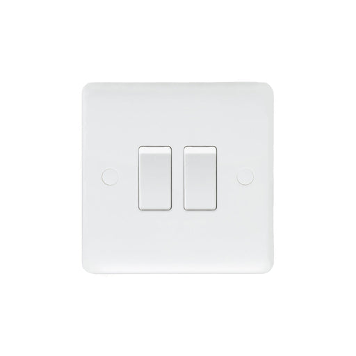 Caradok 2G 2Way 10A Switch - Caradok - The Classics - White Plastic