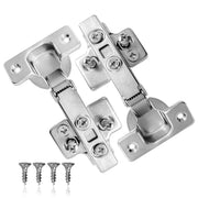 30 PACK 110 Degree Full Overlay Soft Close Kitchen Cabinet Door Hinges Adjustable Inc Backplates - Hardware > Hardware Accessories > Hinges