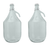 Glass Demijohn 5L 2 Pack Swing Top Cap - Arts & Entertainment > Hobbies & Creative Arts > Homebrewing & Winemaking Supplies Costwise Home Brewing