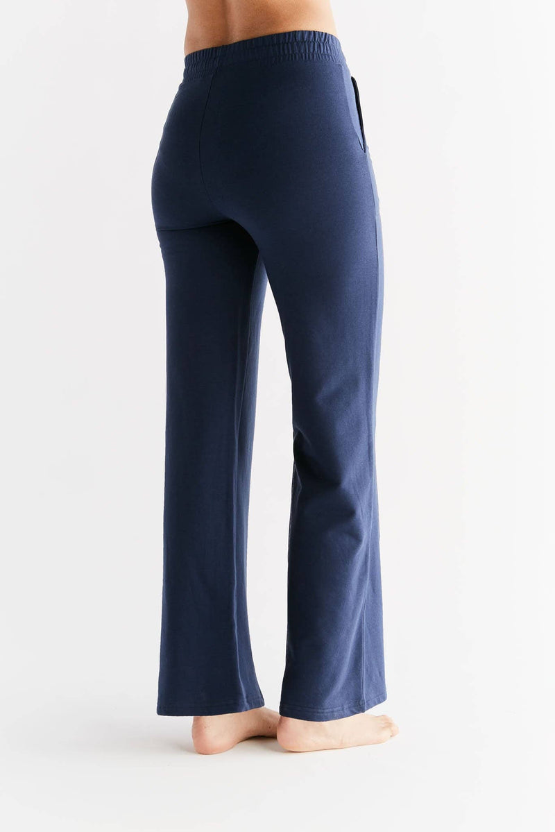 Tencel Womens Active Work Sweatpants Trousers Black Navy Grey Sizes XS to XL - Sustainable Workwear Range