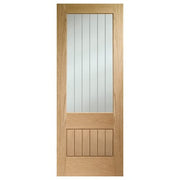 Suffolk Essentials 2XG Internal Oak Pre-finished (Clear Etched Glass) -