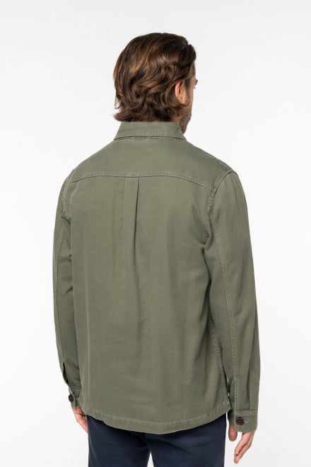 Organic Cotton & Linen Faded Jacket