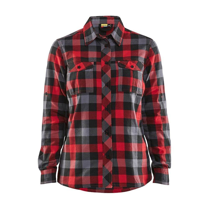 Blaklader 3209 Women's Flannel shirt - WOMENS T-SHIRTS