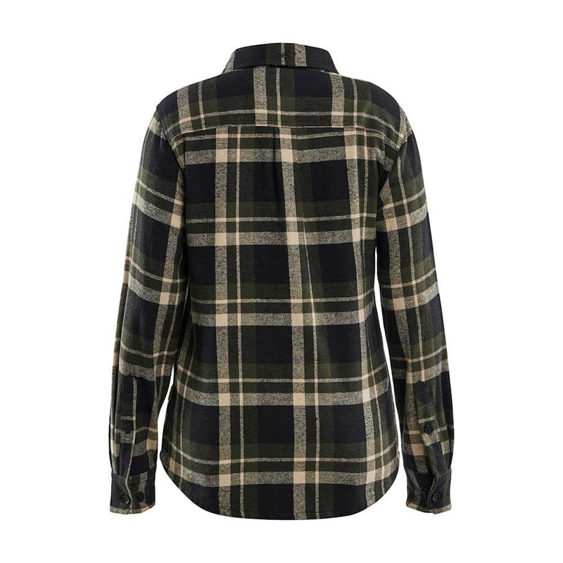 Blaklader 3218 Women's Flannel Shirt - WOMENS T-SHIRTS