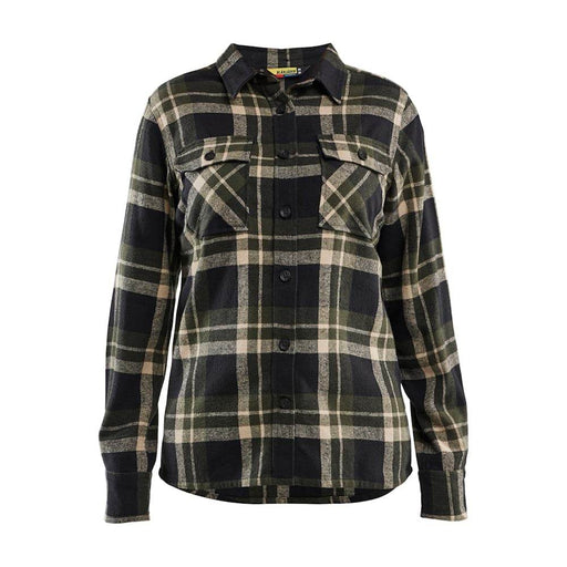 Blaklader 3218 Women's Flannel Shirt - WOMENS T-SHIRTS