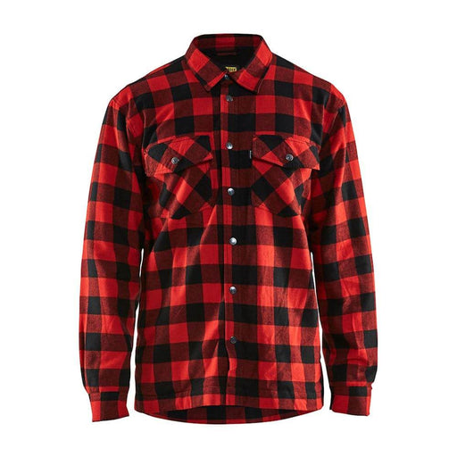 Blaklader 3225 Lined flannel shirt - Apparel & Accessories > Clothing > Shirts & Tops SHIRTS