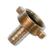 Brass Adaptor 3/4" BSPF - 13mm - Hardware > Plumbing > Plumbing Fittings & Supports > Pipe Connectors Tech Hose & Fittings