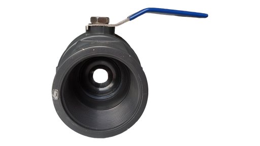 PP 1" BSPF Stopcock with Stainless Steel Ball Valve and Handle - Home & Garden > Lawn & Garden Tech Hose & Fittings