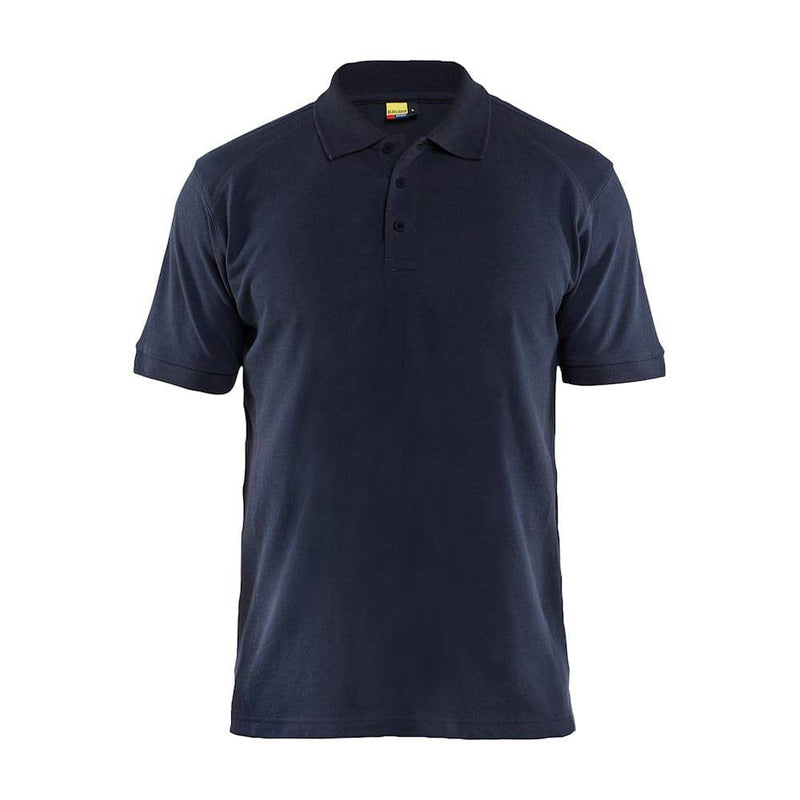 Blaklader 3324 Short Sleeve Polo Shirt Dark Navy Blue - POLO SHIRTS