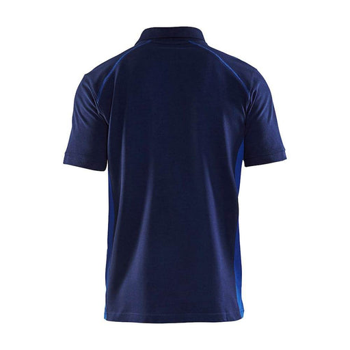 Blaklader 3324 Short Sleeve Polo Shirt Navy Blue / Cornflower blue - POLO SHIRTS