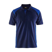 Blaklader 3324 Short Sleeve Polo Shirt Navy Blue / Cornflower blue - POLO SHIRTS
