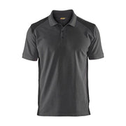 Blaklader 3324 Short Sleeve Polo Shirt Mid Grey / Black - POLO SHIRTS