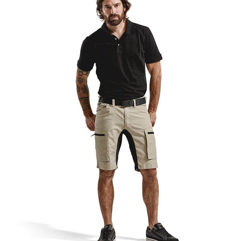 Blaklader 3324 Short Sleeve Polo Shirt Black - POLO SHIRTS