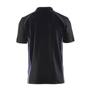 Blaklader 3324 Short Sleeve Polo Shirt Black / Grey - POLO SHIRTS